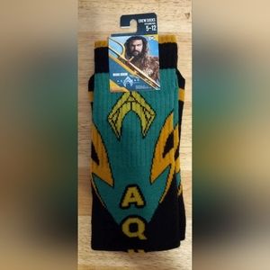 Aquaman  Men Crew Sock 5-12
